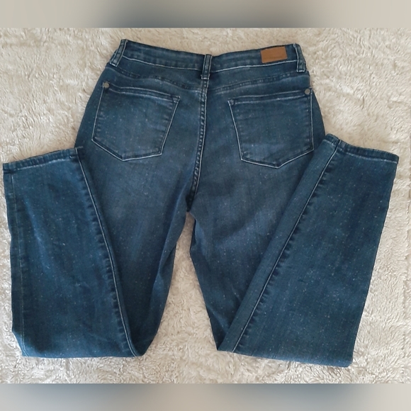 Judy Blue Mineral Wash/Bleach Splatter Relaxed Fit Jeans - Picture 2 of 6